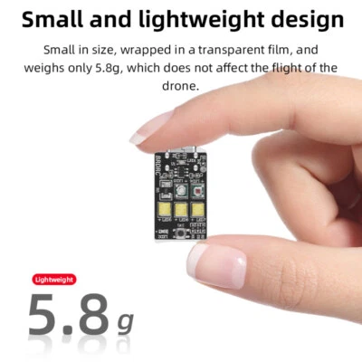 MARKENLOS LED Strobe Signal Flashing Light Parts For DJI Mavic Mini 3 Pro Air 2S Drone FCS