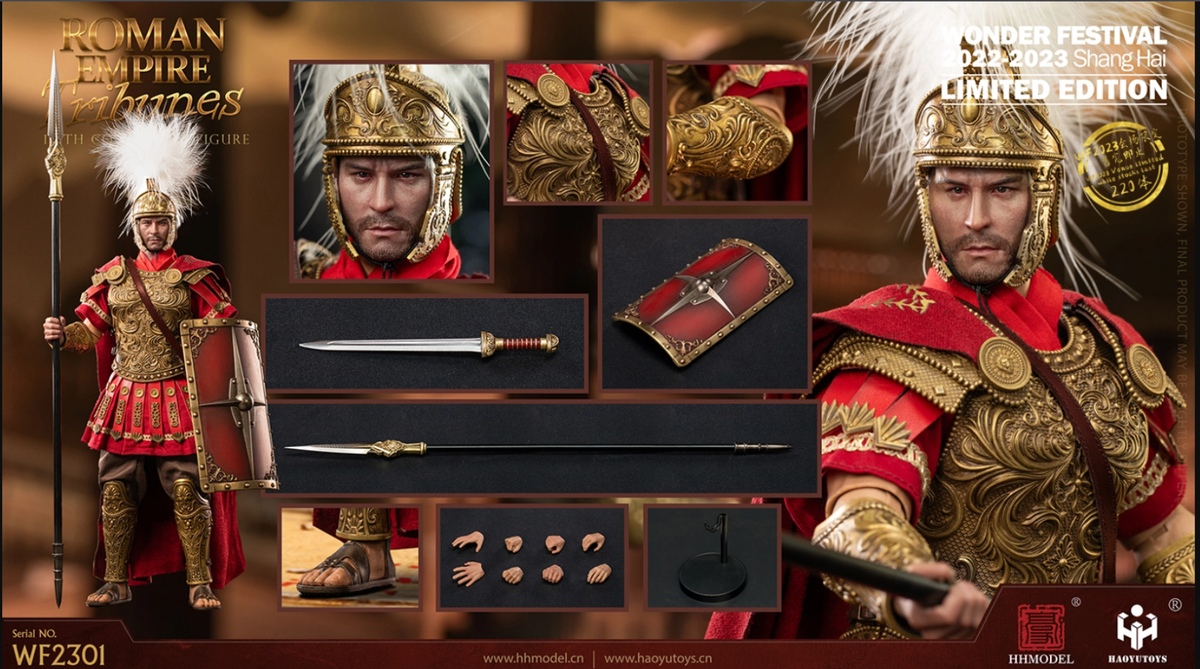 COOL NEW WF2023 HHMODEL x HAOYUTOYS Roman Empire Tirbunes 1/6