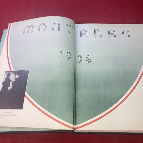 University of Montana yearbook 1936. Bozeman Montana. The Montanan. - Picture 4 of 18