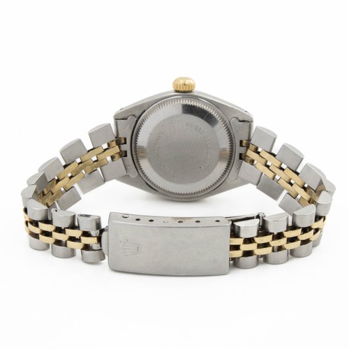 Orologio donna Rolex OP Datejust bicolore ref. #6917 quadrante bianco romano W182602-1 - Foto 5 di 10