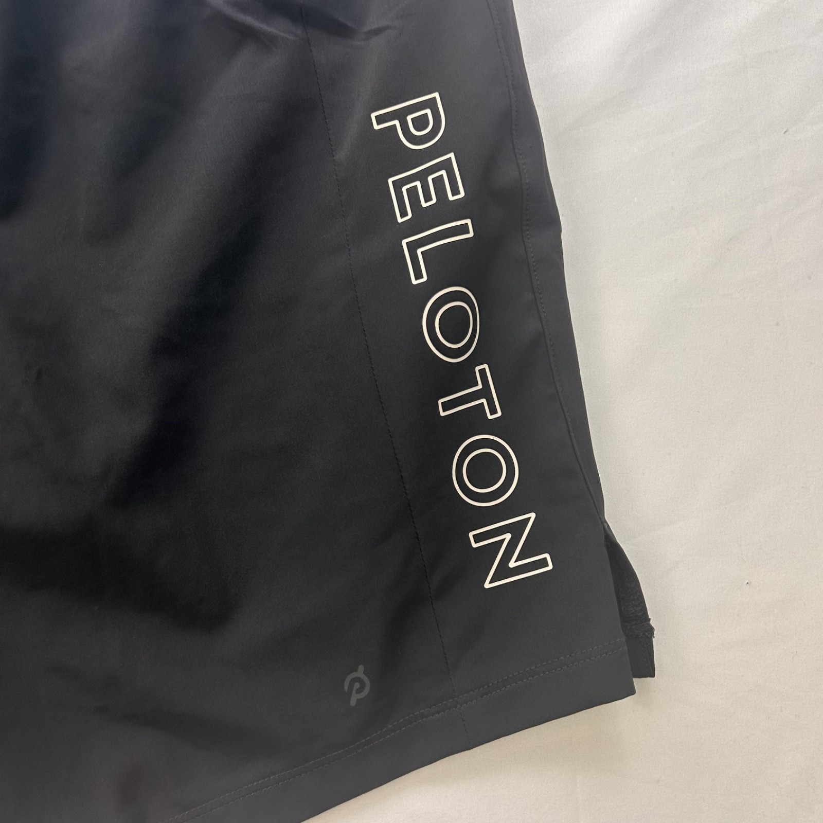 Peloton Men Solid Grey Polyester Running Shorts L - image 6