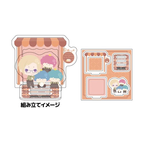 A3! x Sanrio characters 17 Sakyo Furuichi x Goropikadon Acrylic Stand Plate - Picture 2 of 2