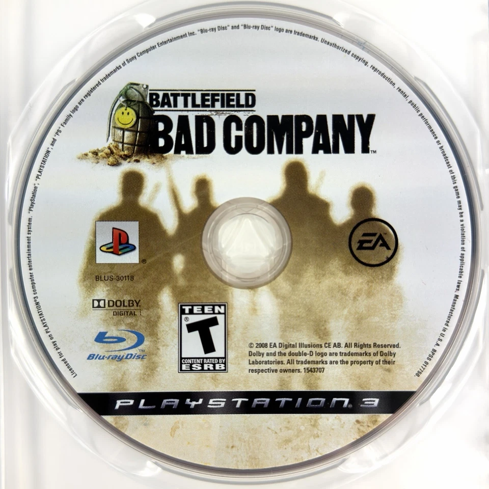 Battlefield: Bad Company for PlayStation 3 PS3 - Complete in Box CIB - Image 4 of 4
