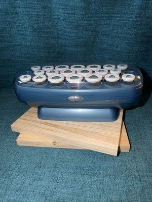 BaByliss PRO Nano Titanium Hairsetter - 20 Hot Rollers /Curlers- 20 Clips