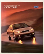 1998 Ford Contour Car Sedan Vintage Auto Sales Dealership Dealer Catalog Book