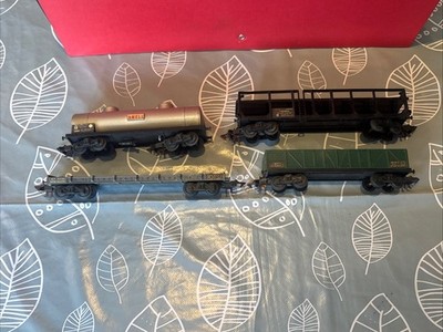 Restposten X4 Jouef HO Scale Waggons 