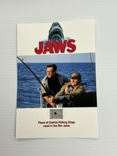 Jaws Film Piece of Quint s Fishing Strap Reli...