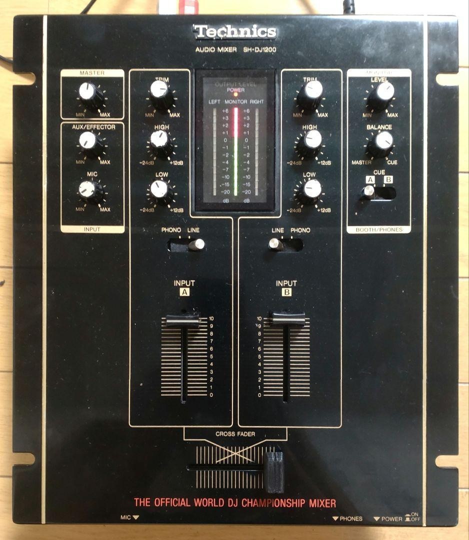 Maintained Technics SH-DJ1200 Black Audio Mixer Japan | eBay