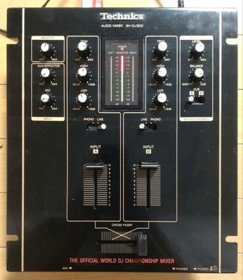 Maintained Technics SH-DJ1200 Black Audio Mixer Japan | eBay