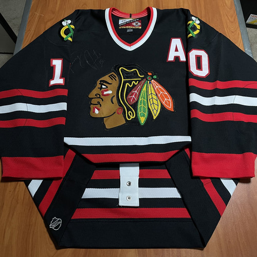 Pro Player Authentic Tony Amonte Chicago Blackhawks Jersey Black Alternate 52