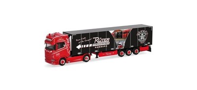 Herpa 320689 - 1:87 DAF XG+ Container-Sattelzug ''Acargo / 20 ft. Open Top Hanjin