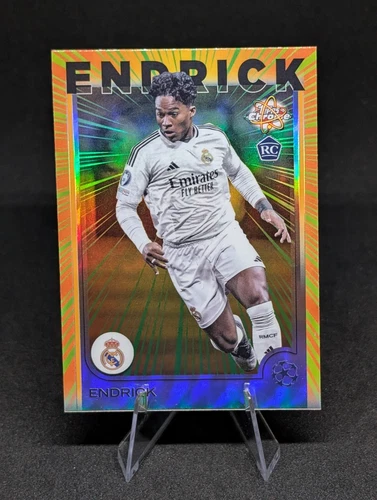 2024-25 Topps Chrome UEFA Club Competitions #RR-10 Endrick Radiating Rookies