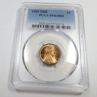 1909 P VDB PCGS MS64 RD Red - Lincoln Wheat Penny Cent 1c US Coin #56835A