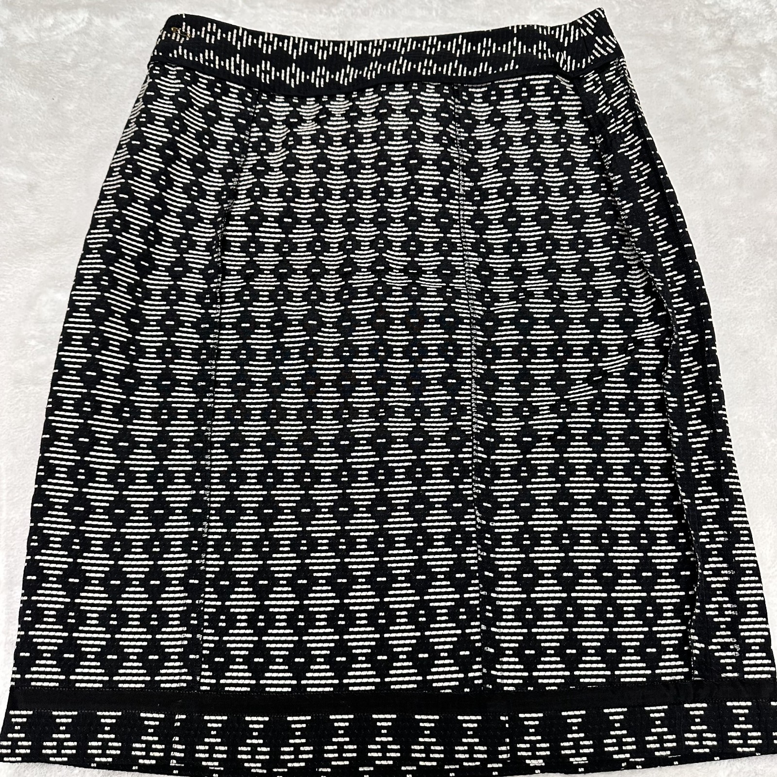 Etcetera Black & White Geometric Pattern Cotton B… - image 17