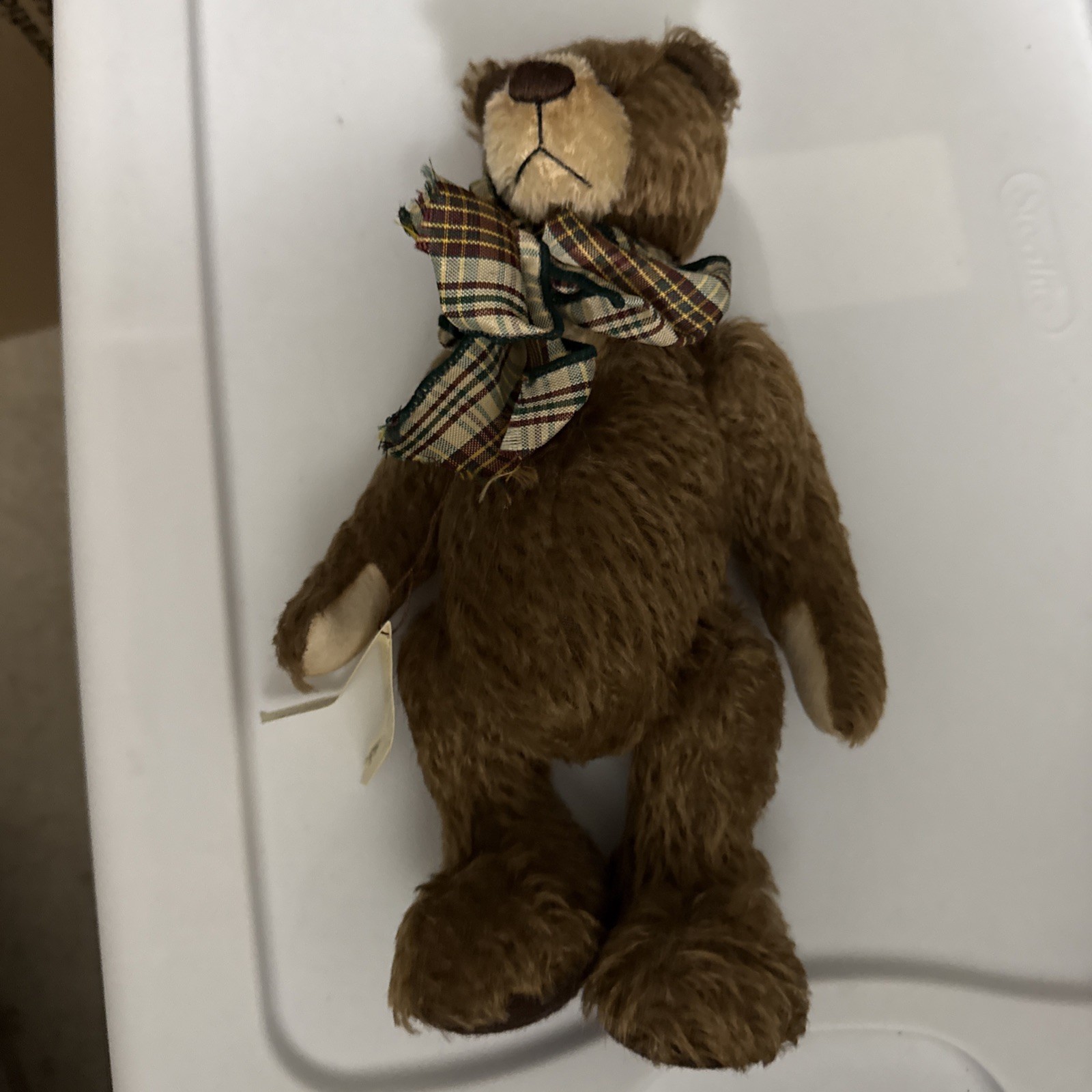 Cookies Critters Artist Donna Nielsen Teddy Bear Handmade Mohair Stubby