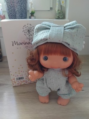Orginal Marina & Pau Piu Dolls Puppe Mintgrün OVP mit Etikett unbespielt Neu