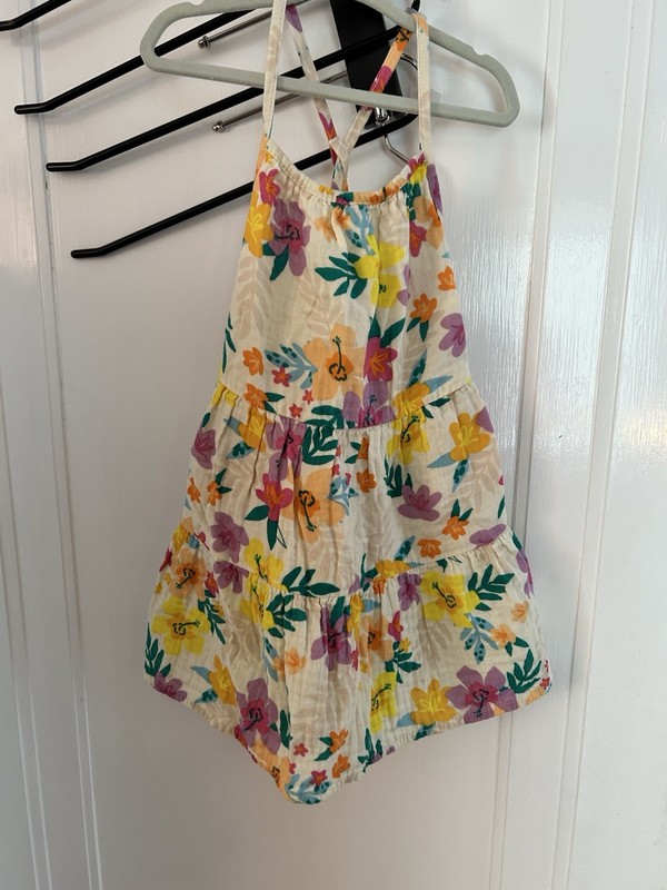 Girls' Floral Sundress Lot, Multicolor, Fit & Flare, Knee Length, Summer Styles