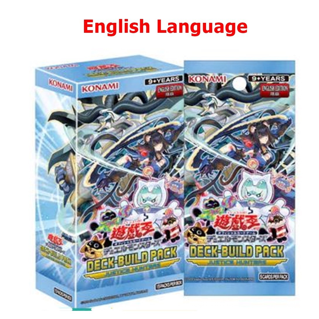 Yugioh English Konami Deck Build Pack Justice Hunters Booster Box OCG  Sealed Rar | eBay