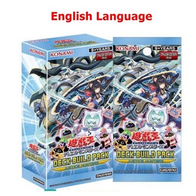 Yugioh English Konami Deck Build Pack Justice Hunters Booster Box OCG  Sealed Rar