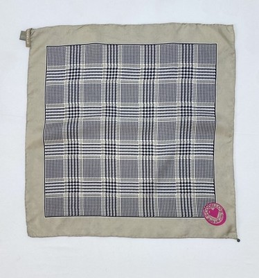 CODELLO MADE WITH LOVE women s Silk Plaid Classy Scarf&neckerchief 21/20'' EC