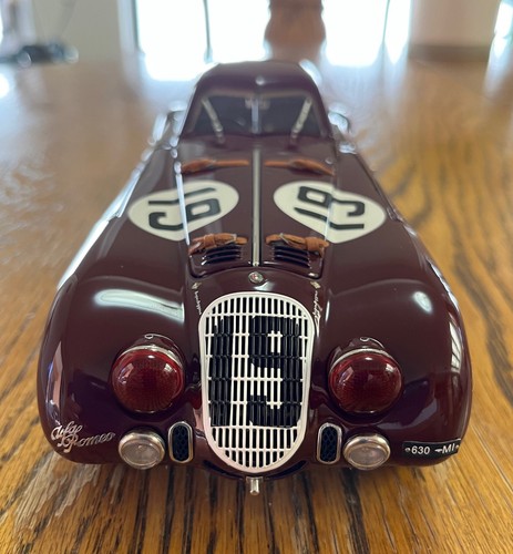 Auto CMC Alfa Romeo 8C 2900 B 1938 Le Mans #19 M-111 1/18 - Foto 4 di 7