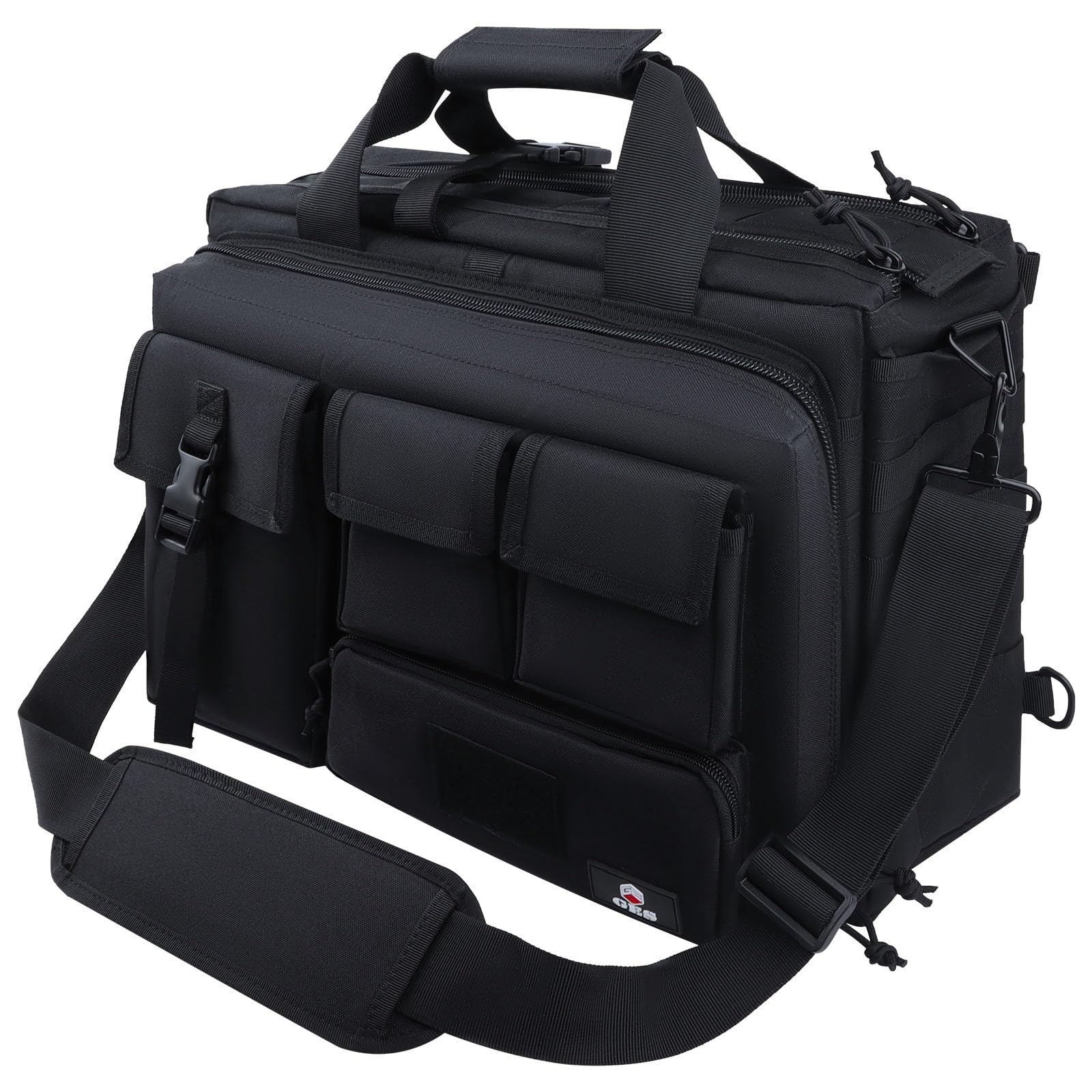 Tactical Messenger Bag for Men, 17.3 Inch Military Laptop Br