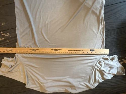 Free Fly Bamboo Lightweight Short Sleeve Tee Mens XL Taupe Raglan image 4