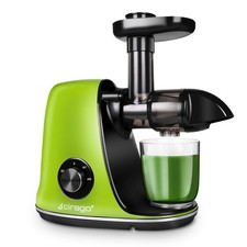 Horizontal Cold Press Juicer, Speed Adjustments, Slow Masticating Juicer Ex...