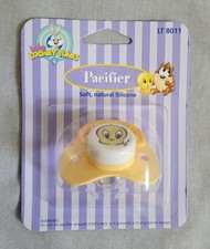 Vintage Baby Looney Tunes Pacifiers - Tweety Bird - Sealed