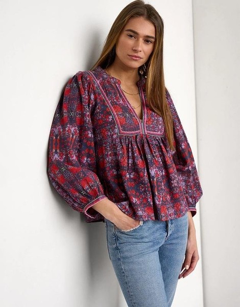 Women Ba&sh Shirt Multicolor Cotton S
