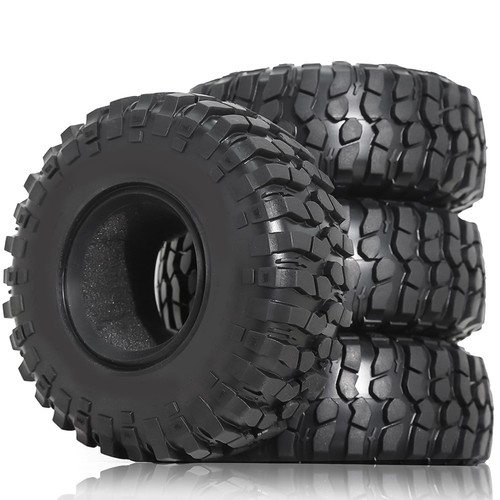 Cimbing Rocks 4PCS 1.9 Inch Universal Climbing Tire 106mm Rock Terrain Tire with ...