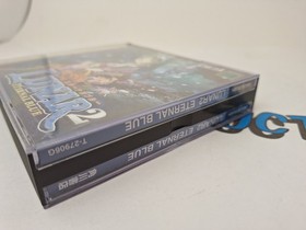 Japanese Sega Saturn UNTESTED Lunar Silver Star &  2 Eternal Blue *Region Locked