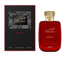 Hawas Majestic Rasasi Unisex Eau De Parfum Spray 3.38 Oz 100 Ml SPray NEW