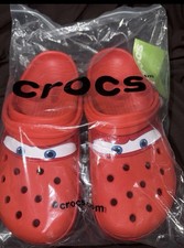 Crocs Lightning McQueen Unisex Adult USA Size M6/W8 ? No Light 💡 Up