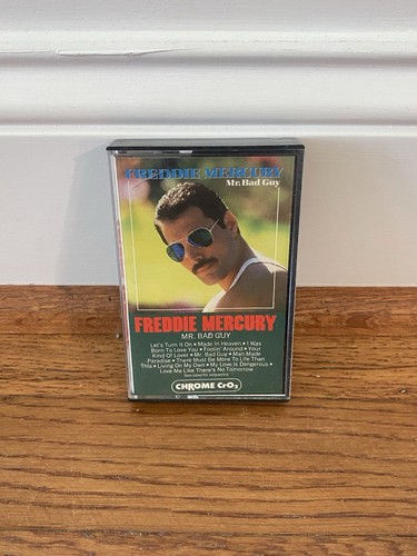 Freddie Mercury Mr. Bad Guy Cassette Tape Columbia CBS 1985 Rare - Picture 1 of 3