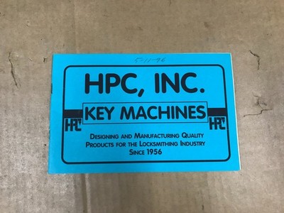 Vintage 1996 HPC Inc. - Key Machines Brochure