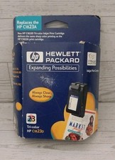 HP 23 Tri-Color Genuine Ink Cartridge C1823D Expired 09/2000 Sealed