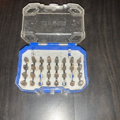 NEW Kobalt XTR Impact Screwdriver Drill & Drive 40pc Bit Set #1483286