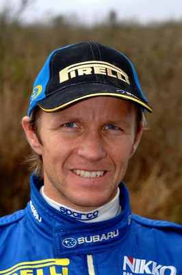 #ad #ad Petter Solberg NOR Subaru has been losing time today 2005 WRC Old Photo AU $9.00