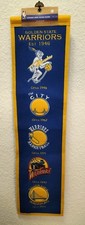 NBA KINGSIZE WIMPEL XXL GOLDEN STAATE Warriors Selten Heritage History USA 