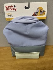 Boots Barkley Dog Cat Jacket Small S Purple Recycled Polyester Soft Pet Coat