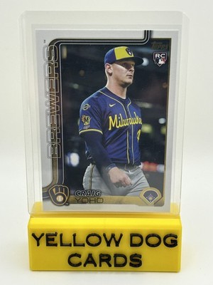 2025 Topps Update #US261 Craig Yoho Golden Mirror Variations