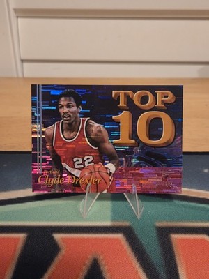 2026 Panini Decades 90s -  Top 10 Clyde Drexler  42/49 # T10-CD