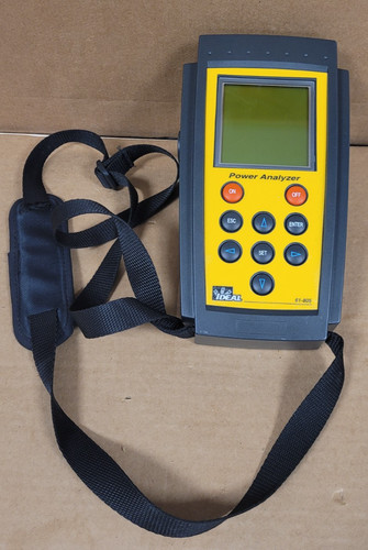 PARTS! IDEAL 61-805 Three Phase Power Quality Analyzer (NO POWER)