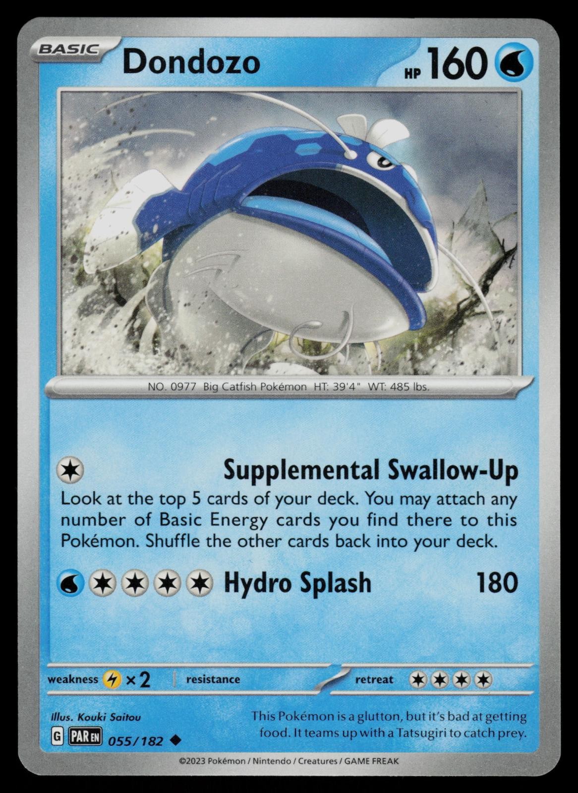 Dondozo 055/182 Uncommon - Pokemon Paradox Rift