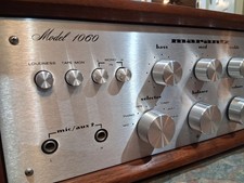 MARANTZ  MODEL 1060 Vintage Integrated Amp + wood case and Sansui Speakers