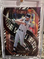 2025 Select Will Clark Premier Zebra Prizm #149 Giants