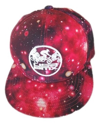 USA BMX KBETHOS Galaxy Snapback Hat Space.Flatbill Cap Adjustable Streetwear