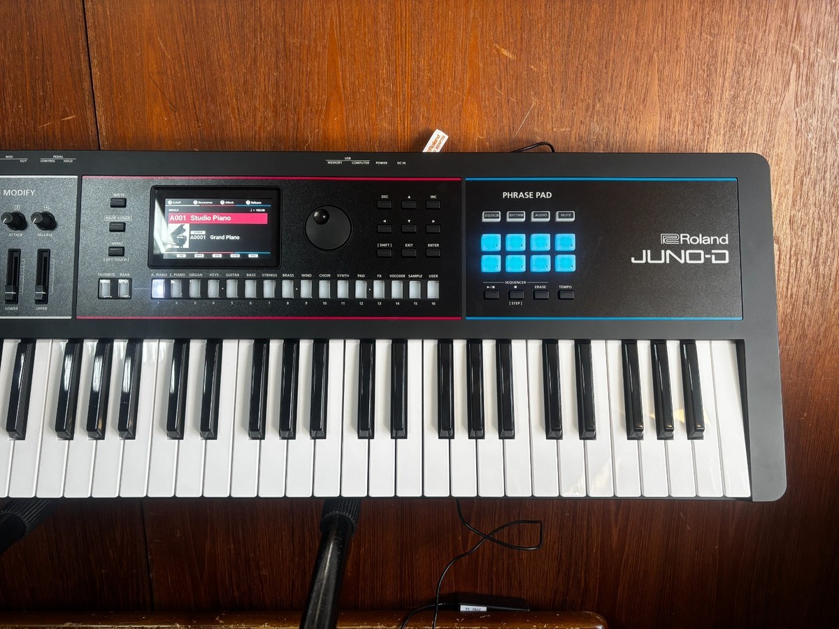 Roland JUNO-D6 61-Key Synthesizer w/ power supply | eBay Roland JUNO-D6 61-Key Synthesizer w/ power supply | eBay