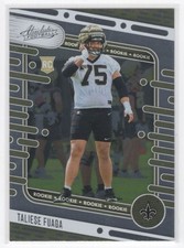 #114 2024 Absolute BASE + Taliese Fuaga RC New Orleans Saints